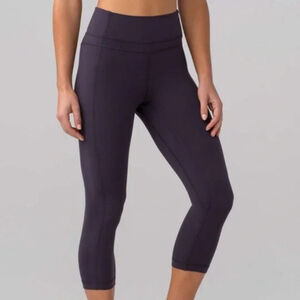 NWOT Lululemon Pushing Limits Crop